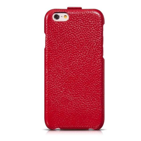 Hoco étui housse à clapet en cuir iPhone 6 rouge
