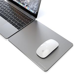 Satechi aluminum mouse pad tapis de souris Space Grey gris sidéral