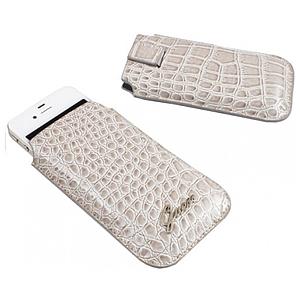 Housse Guess croco beige universelle iPhone 5, 5S, 5C, SE