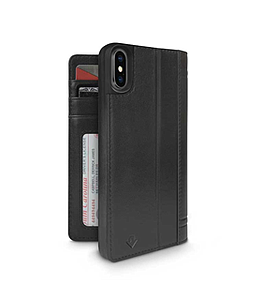 Coque Twelve South Journal iPhone X noir black