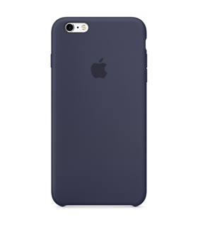 Apple iPhone 6S coque/étui en silicone case midnight blue