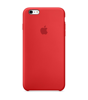 Apple iPhone 6S coque/étui en silicone case red