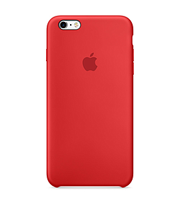 Apple iPhone 6S coque/étui en silicone case red